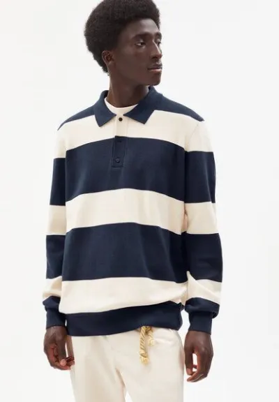 ARMEDANGELS ARMEDANGELS PAAPO STRIPES - Herren Pullover aus Bio-Baumwolle