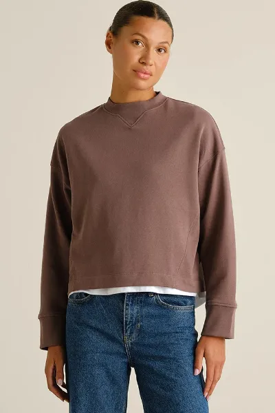Dedicated DEDICATED Damen vegan Sweatshirt Gia Sparrow