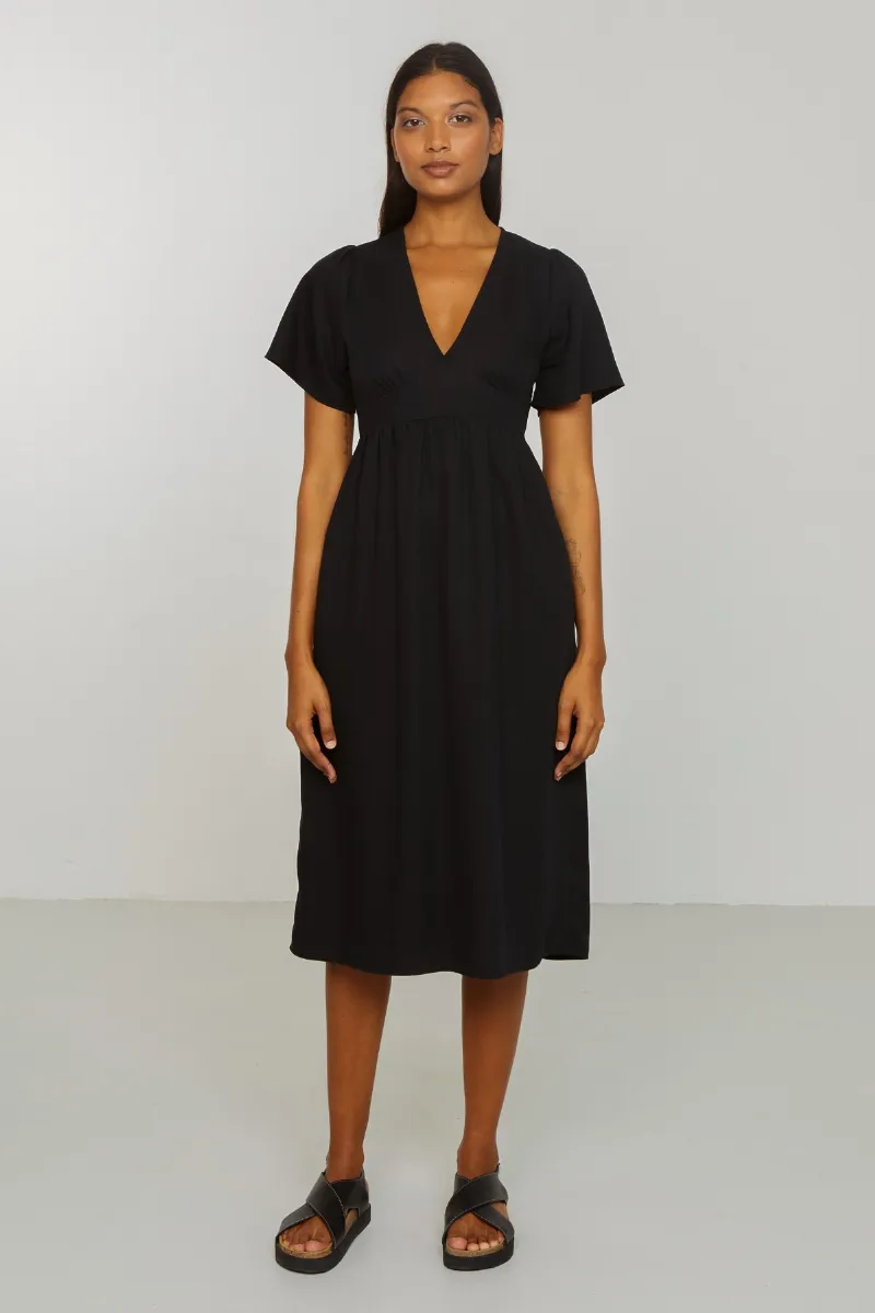 recolution Kleid Fittonia Schwarz
