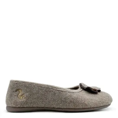 thies Veganer Hausschuh thies ® Eco Ballerina aus recycelten PES, fair produziert