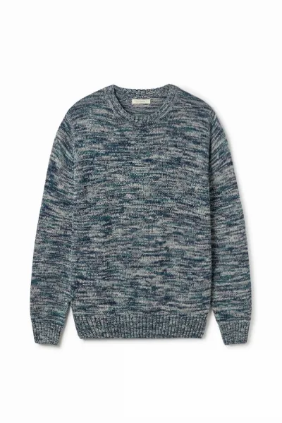 TWOTHIRDS TWOTHIRDS Herren vegan Pullover Beliche Blau Melange