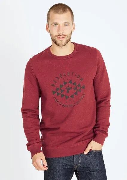 recolution recolution Sweatshirt #RECO EST rot