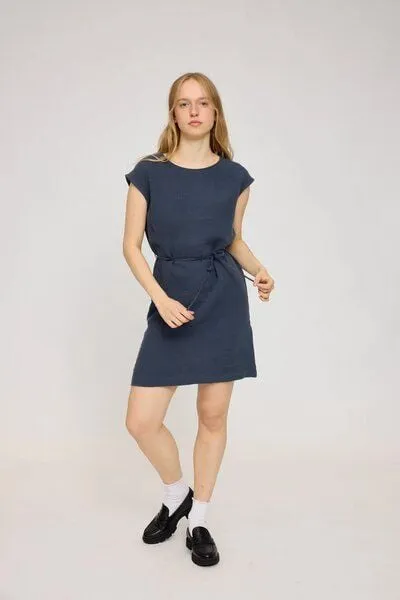 Mazine Mazine Mini-Kleid aus 100% Leinen