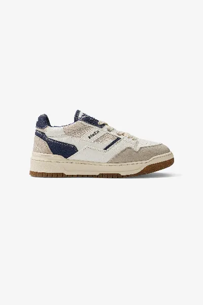 MoEa MoEa Herren vegan Sneaker Gen2 Mushroom WeiÃŸ & Blau
