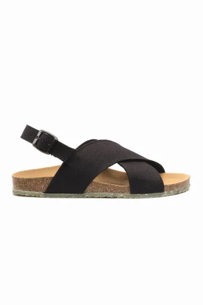 Zouri Zouri Herren vegan Sandale Koralle Dunkel