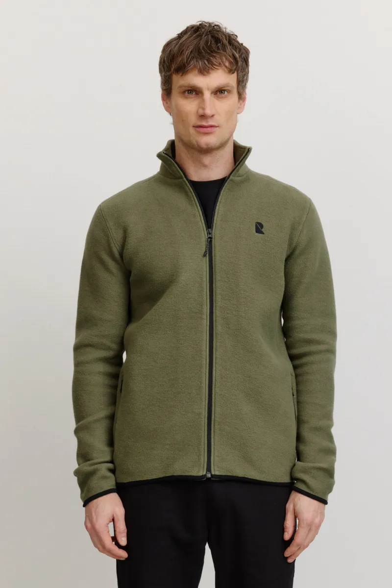 recolution Recolution Herren vegan Jacke Buxus Dark Khaki