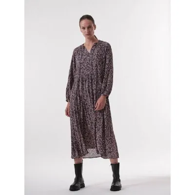 LANIUS LANIUS Maxikleid Print Minimal aus LENZING ECOVERO