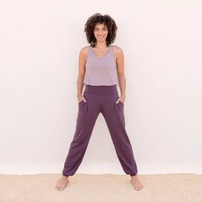 Jaya Jaya JOELLE - Damen - Hose für Yoga und Freizeit aus Biobaumwolle