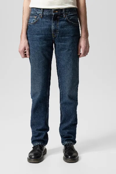 Nudie Jeans Jeans Gritty Jackson Blue Soil