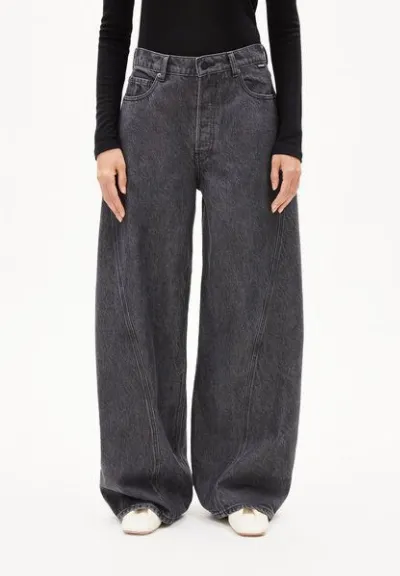 ARMEDANGELS ARMEDANGELS AALTHEA BARREL Damen Wide Leg Mid Waist aus Lyocell Baumwoll Mix