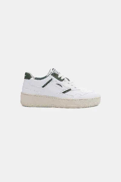 MoEa MoEa Herren vegan Sneaker Origin White & Green Apple