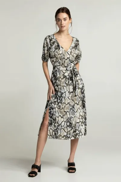 Lovjoi Lovjoi Damen vegan Dress Adeena Python
