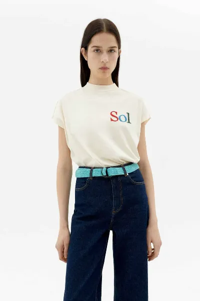 Thinking MU T-Shirt Volta Sol Wei&szlig;