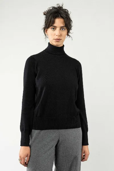 MELA MELA Damen vegan Rollkragenpullover Mayura