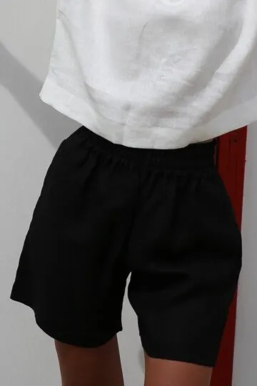 Amber Linen Amber Linen Damen vegan Shorts Positano