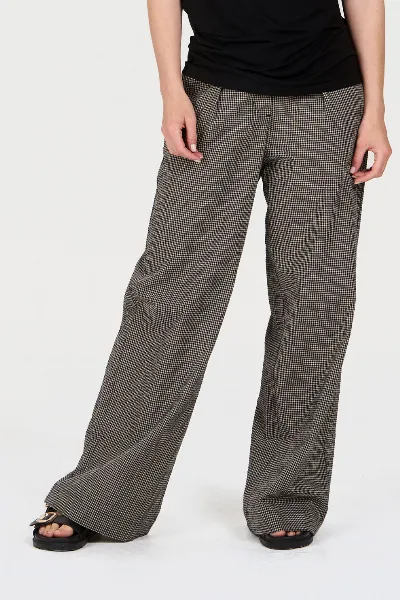 KOMODO KOMODO Damen vegan Hose Lola Check