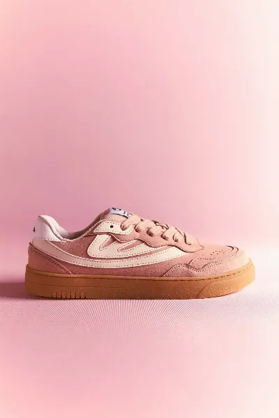 MoEa MoEa Herren vegan Sneaker Veyron Low Blush Aus Veganem Wildleder, Maisfarben