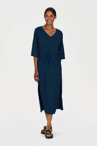 KOMODO KOMODO Damen vegan Kleid Hallie Navy