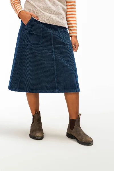 MATONA MATONA Damen vegan Rock Flared Anchor Blau
