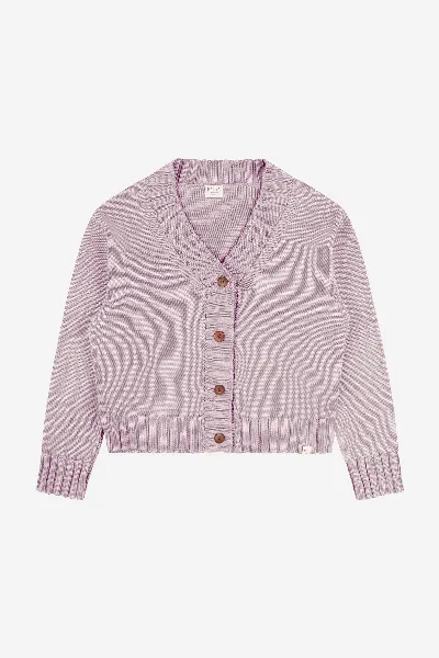 MATONA MATONA Damen vegan Jacke Strick Lavendel