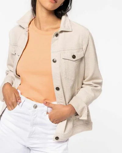 YTWOO YTWOO Nachhaltige Damenjacke aus Biobaumwolle und Hanf