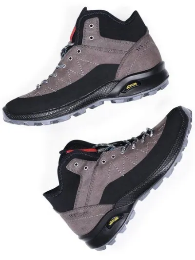 Will's Vegan Shop Will's Vegan Shop Cross-Wanderschuhe Grau Damen
