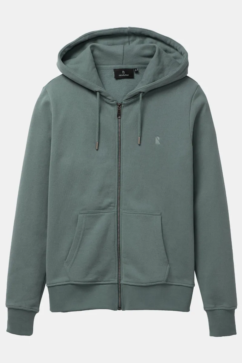 recolution Recolution Damen vegan Sweatjacket Dahlia Eukalyptus