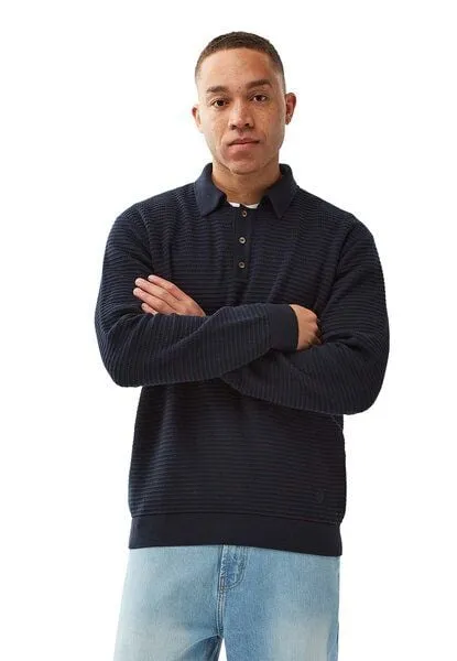 Honesty Rules Honesty Rules Polo Knitter Pullover