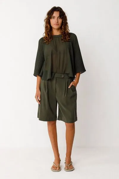 SKFK SKFK Loiara Top aus recyceltem Polyester