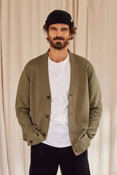 TWOTHIRDS TWOTHIRDS Herren vegan Jacke Malolo Khaki