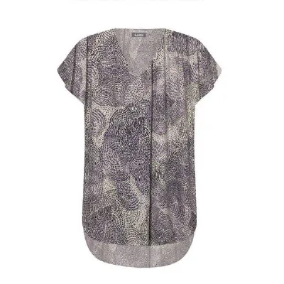 WiDDA berlin WiDDA berlin gemusterte Sommerbluse BEAT radiance aus ECOVERO®