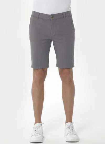 ORGANICATION ORGANICATION Slim Chino-Shorts aus Bio-Baumwolle