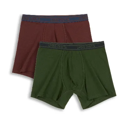Living Crafts LIVING CRAFTS - Herren Pants, 2er-Pack - Khaki