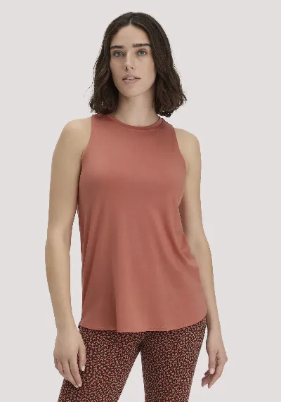 hessnatur hessnatur Loungewear Top Regular ACTIVE COMFORT aus TENCEL™ Lyocell - orange