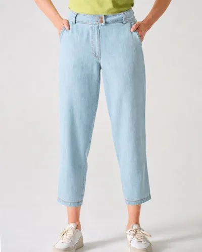 HempAge HempAge Damen Baggy Jeans Hanf/Bio-Baumwolle