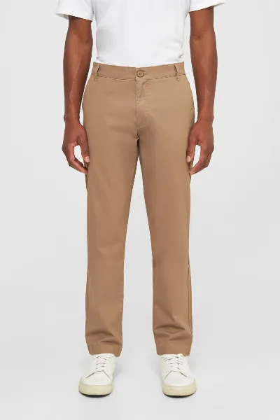 KnowledgeCotton Apparel KnowledgeCotton Apparel Herren vegan Chino-Hose Luca Slim Twill Tuffet
