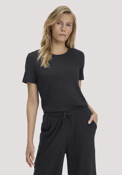 hessnatur hessnatur Damen T-Shirt Relaxed aus Leinen und Bio-Baumwolle