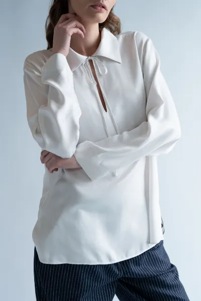 Neu Nomads Neu Nomads Damen vegan Bluse Bettina Tunika Schneewittchen