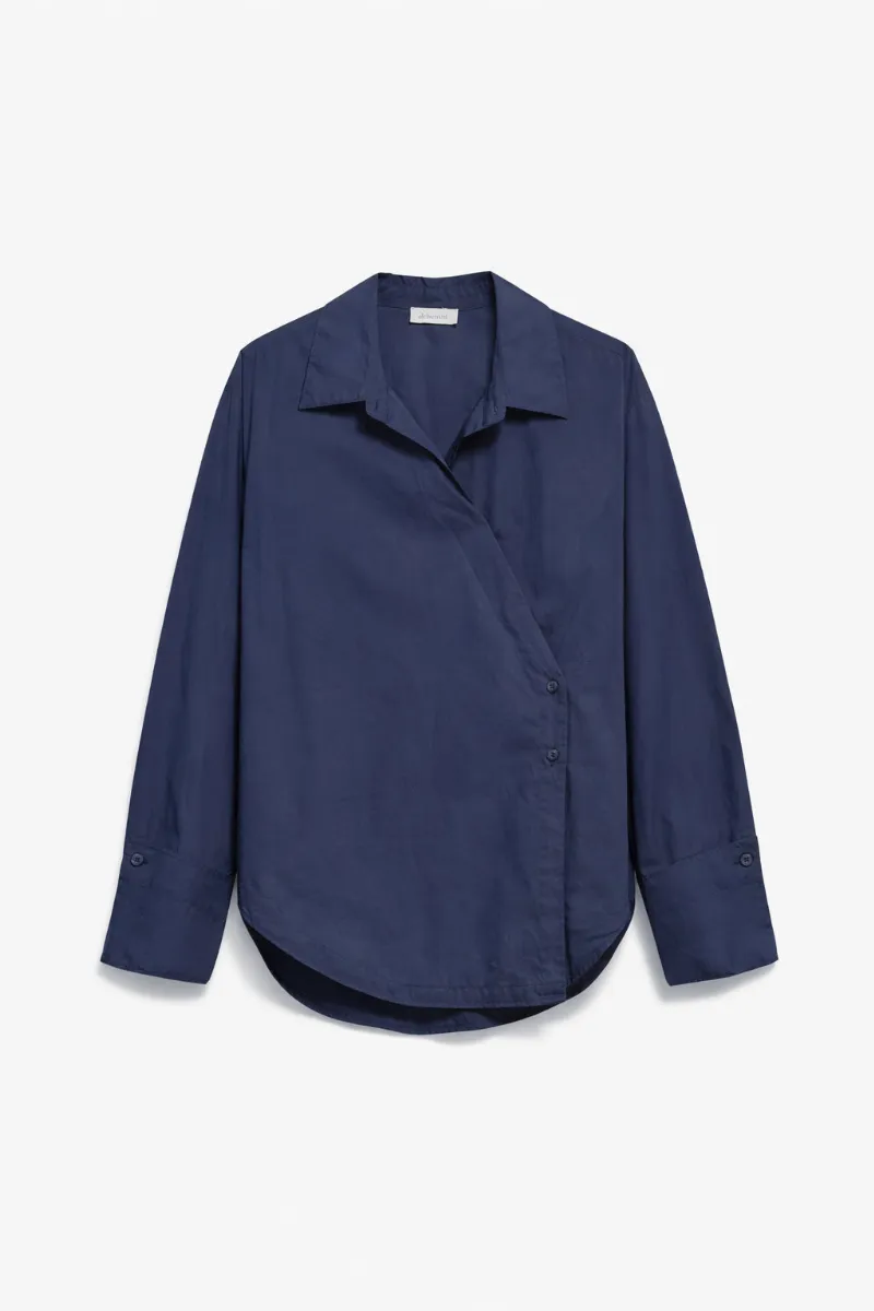 Alchemist Alchemist Damen vegan Bluse Maud Navy
