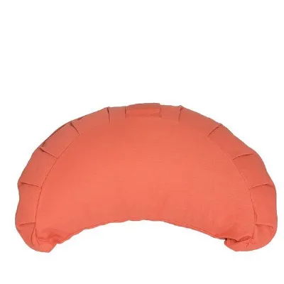 BAGHI BAGHI Meditationskissen Halbmond basic aus Bio-Baumwolle kbA - Sitzhöhe 12cm