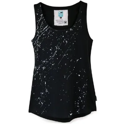 Gary Mash GARY MASH Tanktop mit Farbspritzern aus Bio-Baumwolle