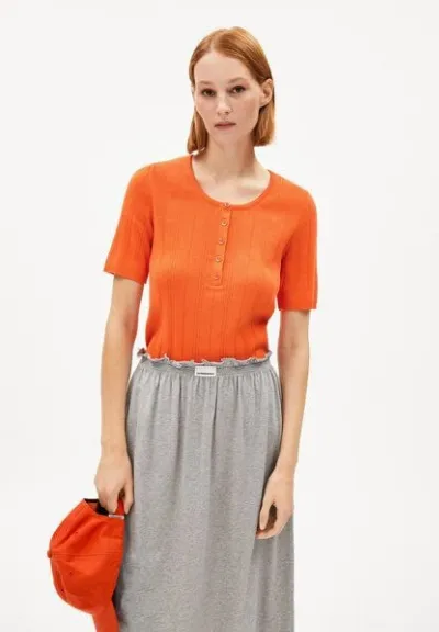 ARMEDANGELS ARMEDANGELS CRISPINAA CREPE Damen Strickshirt aus Bio-Baumwolle