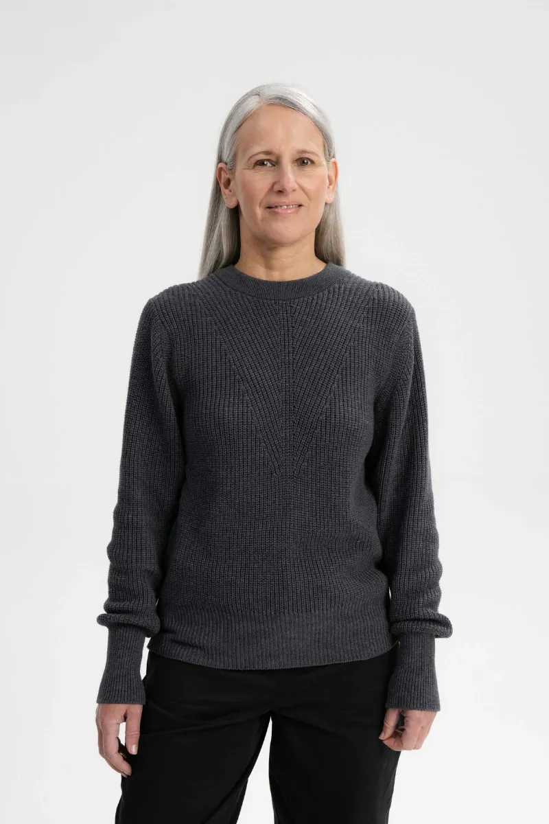 MELA MELA Damen vegan Strickpullover Gauri