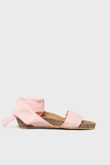 Momoc Momoc Damen vegan Sandale Pastellrosa