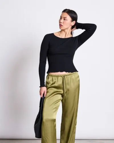 JAN N JUNE JAN N JUNE Minirib Longsleeve AVERSA