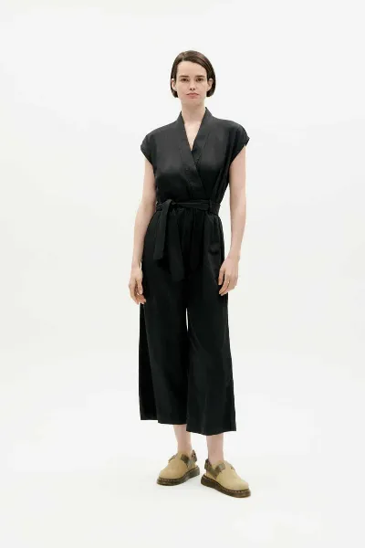 Thinking MU Jumpsuit Malawi Schwarz