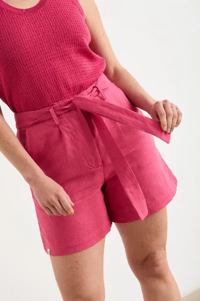 Clotsy Clotsy Damen vegan Kurze Bermudas Cala Fuchsia