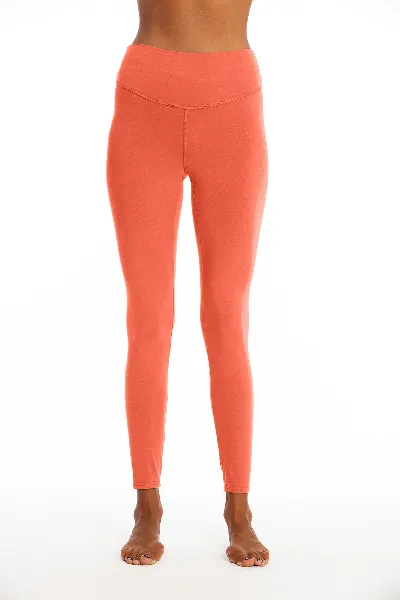 RAVENS VIEW IBIZA RAVENS VIEW IBIZA Damen vegan Yoga Legging Plus Terracotta