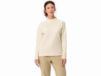 Vaude VAUDE Damen-Pullover Coreway mit überschnittenen Schultern, ecru,