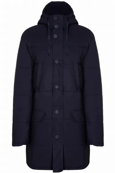 Will's Vegan Store Will's Vegan Store Herren vegan Herren Steppparka Marineblau